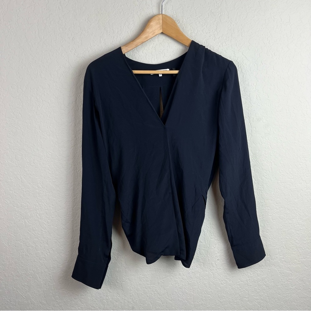 Helmut Lang Top Split Back Silk - image 2